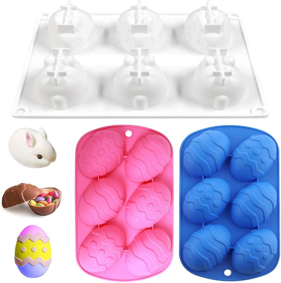 Easter Egg Mold  Egg Silicone Cake Mold for Easter Cocoa Bombs - Sweets &  Treats™